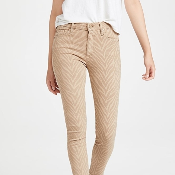 Mother The Looker Ankle Fray Sweet Stripes 28 NEW NWT - Picture 5 of 11